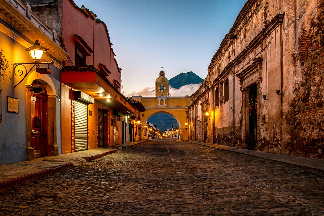 guatemala, sunset, street, city, ancient, landscape, sunrise, nature, guatemala, guatemala, guatemala, guatemala, guatemala